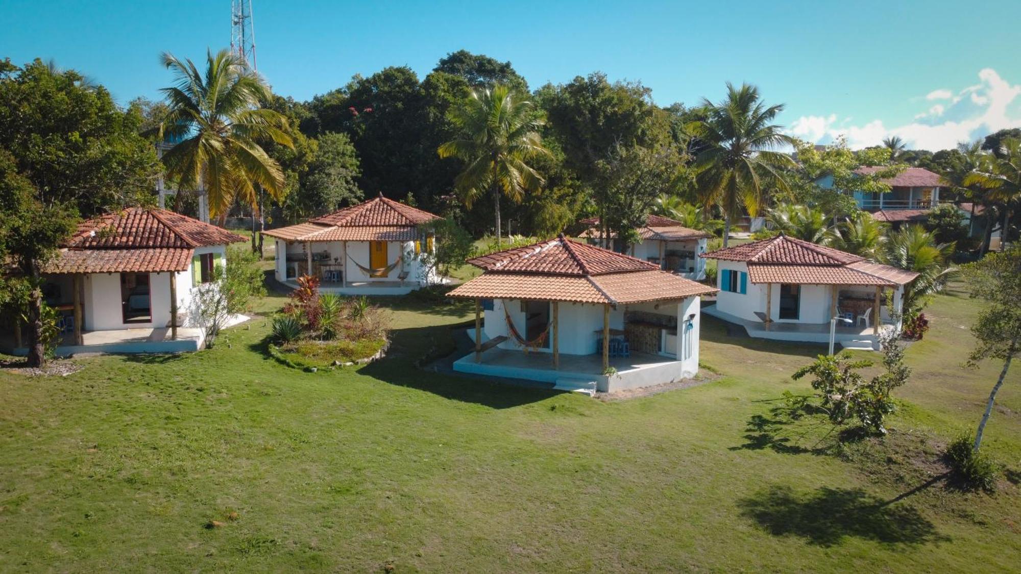 Canto Do Mar - Chales Com Vista Pro Mar - Cumuruxatiba Exterior foto